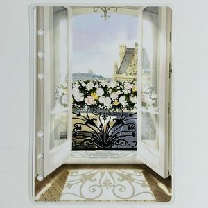 Personal Wide Size - Spring Theme Agenda Dashboard Doors Open Reveal Flowers